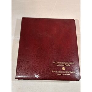 U.S. Commemorative Stamp Collector Panels-Postal Commemorative Society 1980s